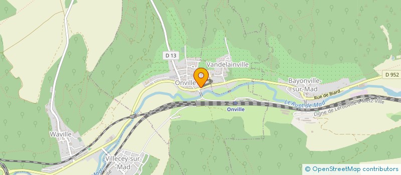 localisation de l'entreprise GLOBAL FROZEN FOOD INVEST - G2FI  ONVILLE