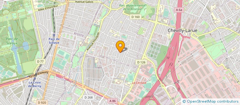 localisation de l'entreprise GLOBAL FS  L'HAY-LES-ROSES