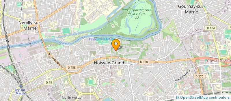 localisation de l'entreprise GLOBAL GESTION à NOISY-LE-GRAND