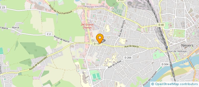 localisation de l'entreprise GLOBAL GROUPE à NEVERS