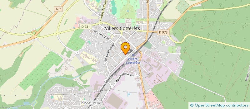 localisation de l'entreprise GLOBAL HOLDING RH à VILLERS-COTTERETS