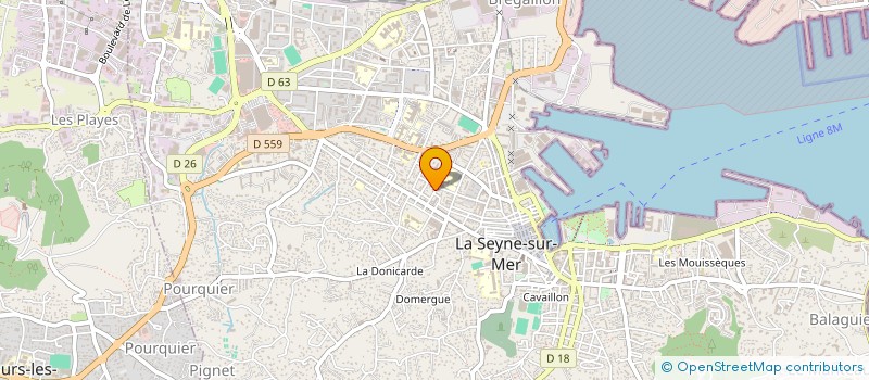 localisation de l'entreprise GLOBAL HOME 83 à LA SEYNE-SUR-MER