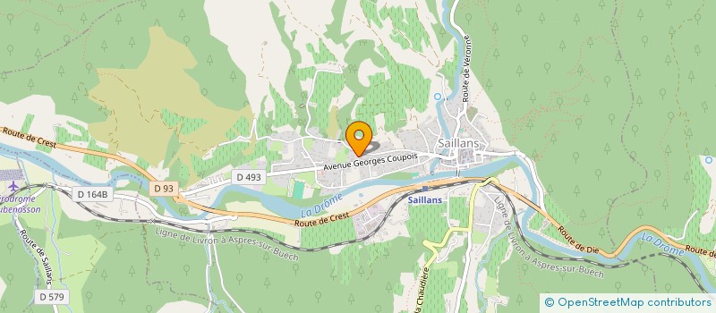 localisation de l'entreprise GLOBAL HOME  SAILLANS