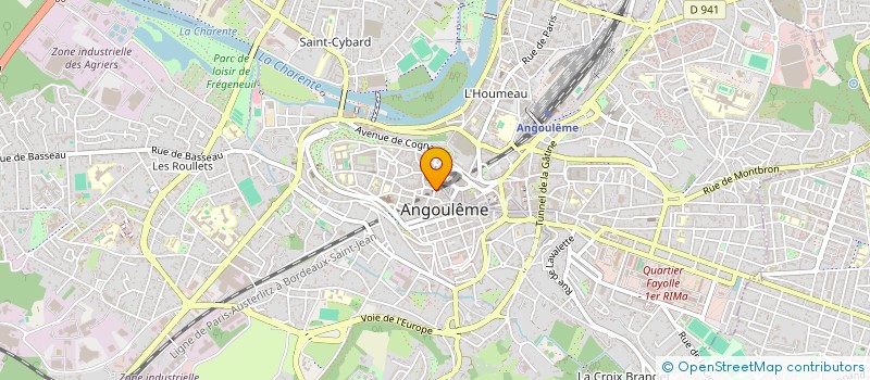 localisation de l'entreprise GLOBAL IBICABA à ANGOULEME