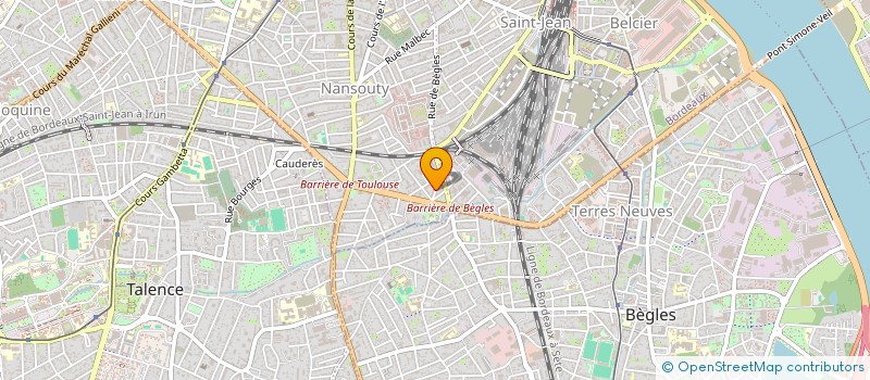 localisation de l'entreprise GLOBAL IMMOBILIER  BORDEAUX