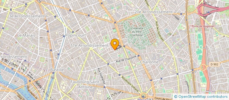 localisation de l'entreprise GLOBAL IMPULSION  PARIS