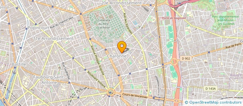 localisation de l'entreprise GLOBAL INFORMATION TECHNOLOGY & BUSINESS MANAGEMENT CONSULTING  PARIS