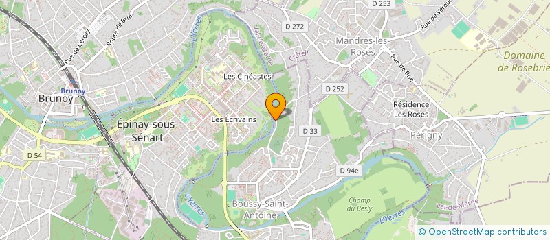 localisation de l'entreprise GLOBAL INV ALLIANCE à BOUSSY-SAINT-ANTOINE