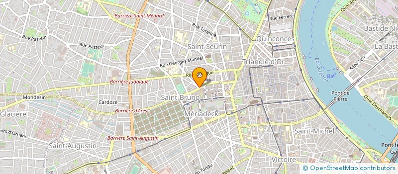 localisation de l'entreprise GLOBAL INVEST à BORDEAUX