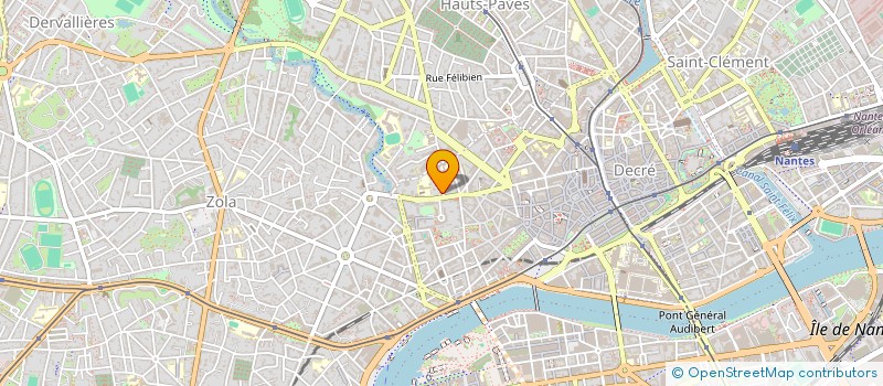 localisation de l'entreprise GLOBAL INVEST à NANTES