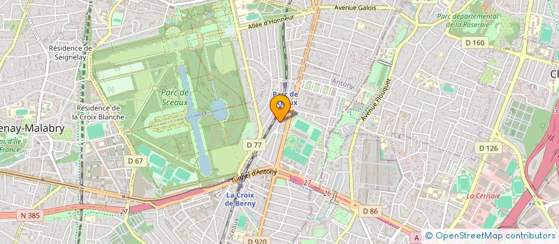 localisation de l'entreprise GLOBAL INVEST HER à ANTONY