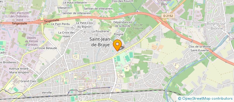 localisation de l'entreprise GLOBAL INVEST PATRIMOINE à SAINT-JEAN-DE-BRAYE