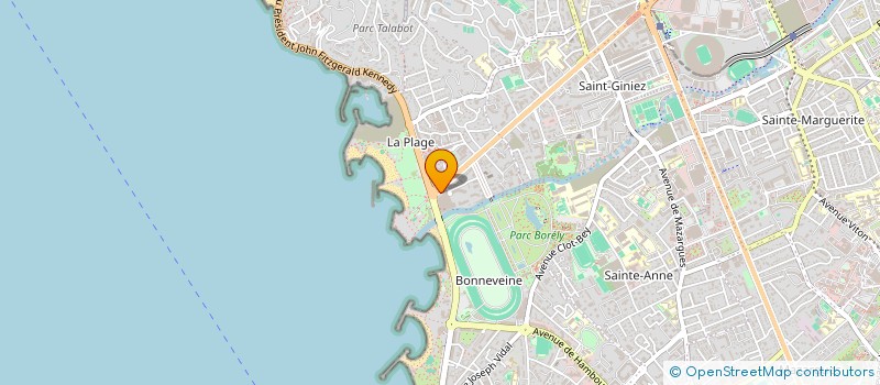 localisation de l'entreprise GLOBAL INVEST PRO  MARSEILLE