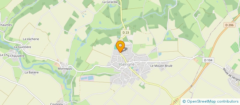 localisation de l'entreprise GLOBAL INVESTISSEMENT  FONTENAY-LE-COMTE