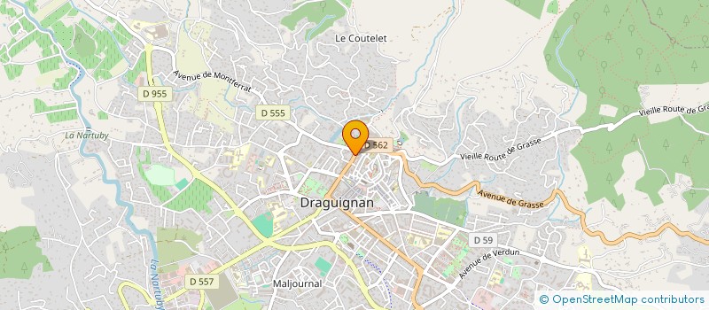 localisation de l'entreprise GLOBAL INVESTISSEMENTS & CONSEILS  DRAGUIGNAN