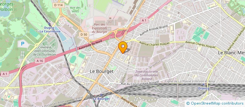 localisation de l'entreprise GLOBAL INVESTORS à RUNGIS
