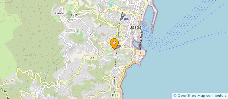localisation de l'entreprise GLOBAL IP CONVERGENCE à BASTIA