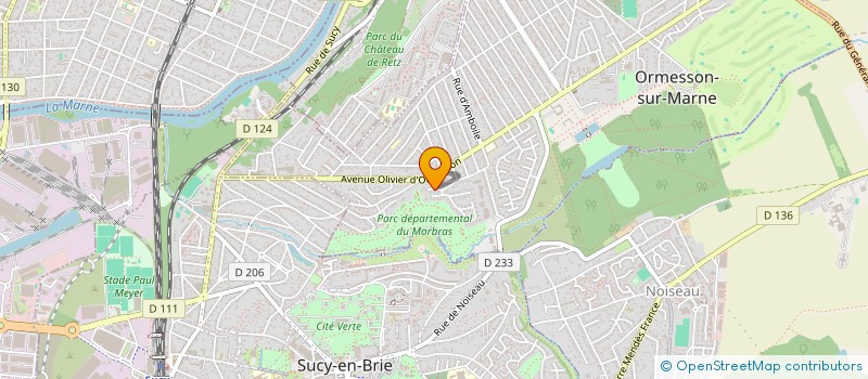 localisation de l'entreprise GLOBAL KLOUD SERVICES  ORMESSON-SUR-MARNE