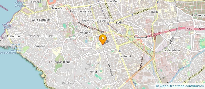 localisation de l'entreprise GLOBAL LANGUAGES à MARSEILLE