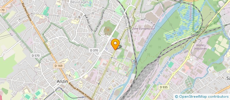 localisation de l'entreprise GLOBAL LISA  ANZIN