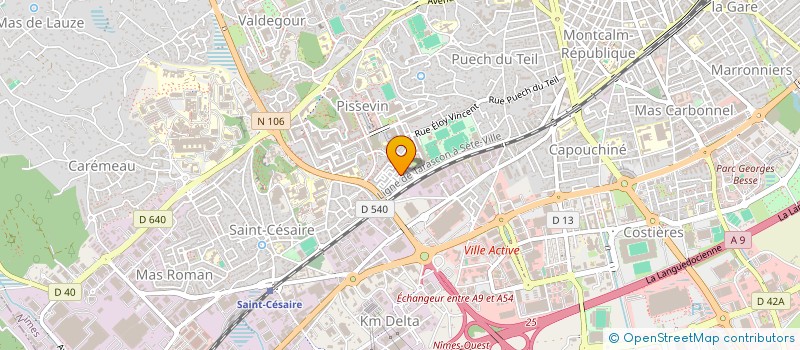 localisation de l'entreprise GLOBAL-LOCAL CONSULTING COMPANY à NIMES