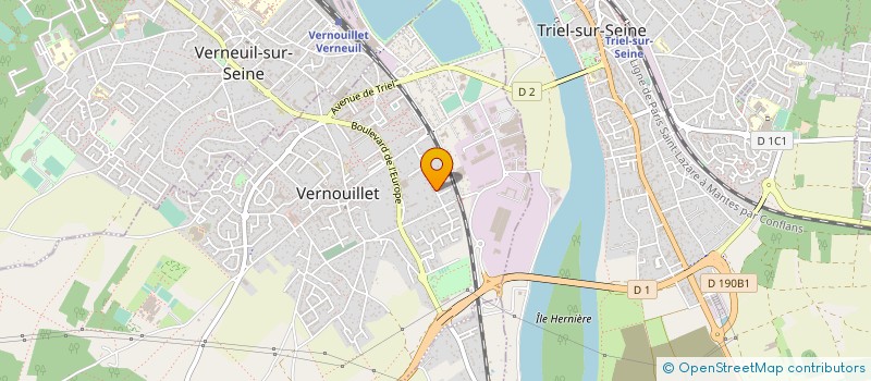 localisation de l'entreprise GLOBAL MAINTENANCE PROXIMITE à VERNOUILLET