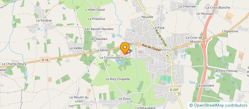 localisation de l'entreprise GLOBAL MAINTENANCES SERVICES à HERIC