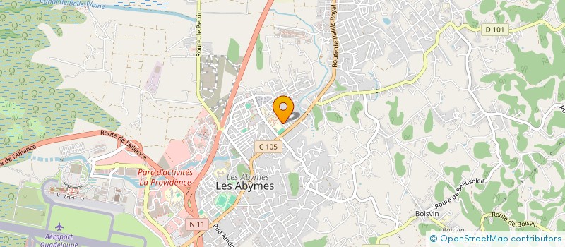 localisation de l'entreprise GLOBAL MANAGEMENT MARKETING AND SOLUTIONS à LES ABYMES