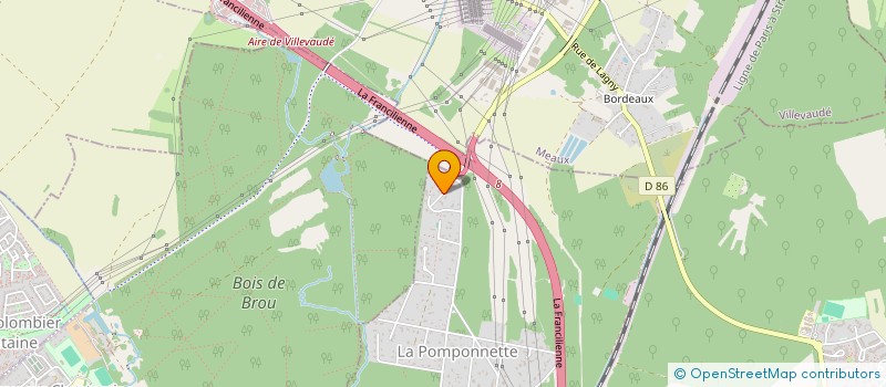 localisation de l'entreprise GLOBAL MANAGEMENT SERVICES  POMPONNE