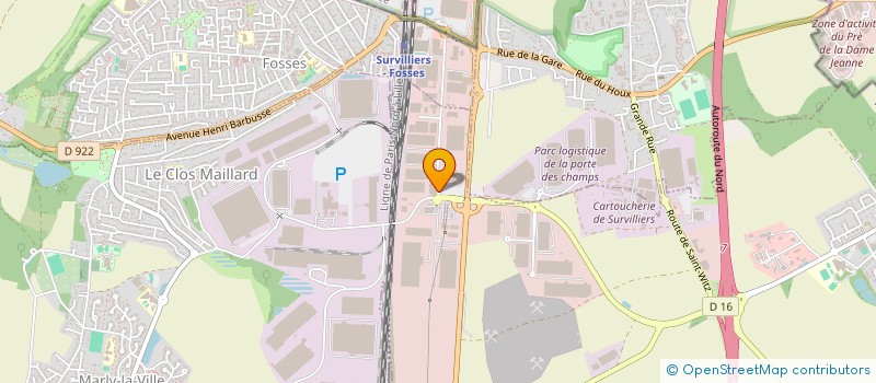 localisation de l'entreprise GLOBAL MARKET TECHNOLOGY  SAINT-WITZ