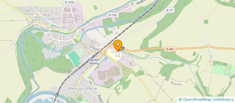 localisation de l'entreprise GLOBAL MAT  OCQUERRE