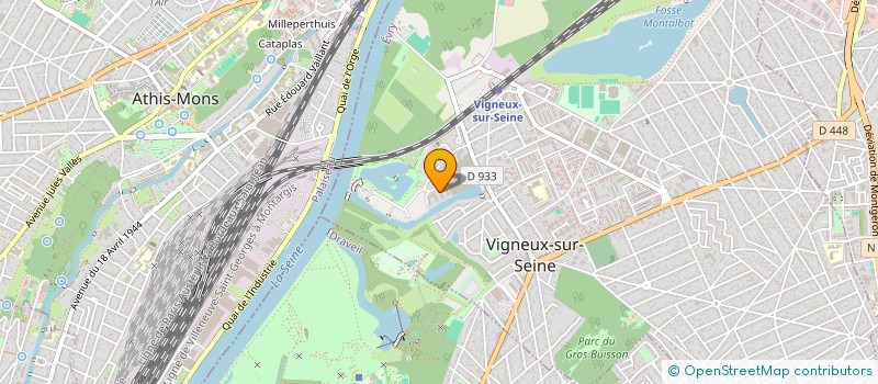 localisation de l'entreprise GLOBAL MOBIL  VIGNEUX-SUR-SEINE