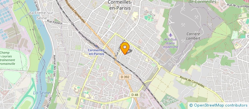 localisation de l'entreprise GLOBAL MONITORING SYSTEM  CORMEILLES-EN-PARISIS