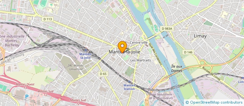 localisation de l'entreprise GLOBAL MOTORS SERVICES  MANTES-LA-JOLIE