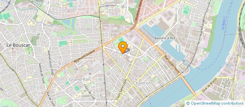 localisation de l'entreprise GLOBAL MOVEMENT  BORDEAUX