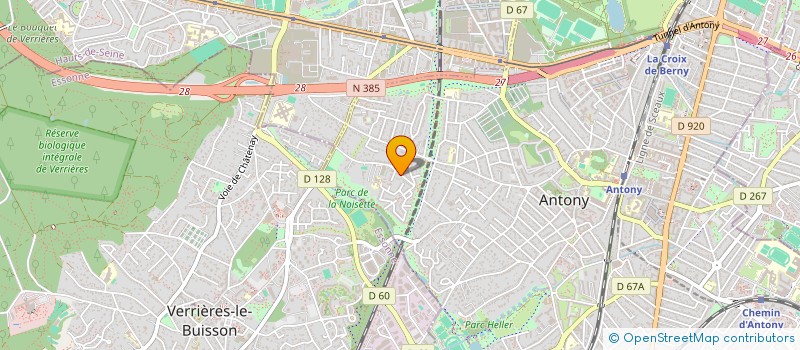 localisation de l'entreprise GLOBAL MULTISERVICES à ANTONY