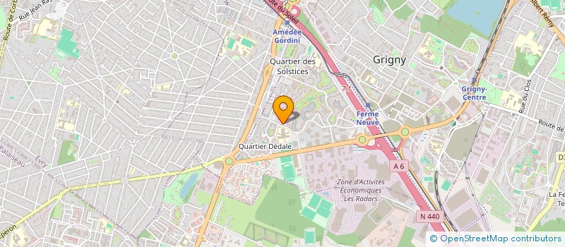 localisation de l'entreprise GLOBAL MULTISERVICES PREMIUM  GRIGNY