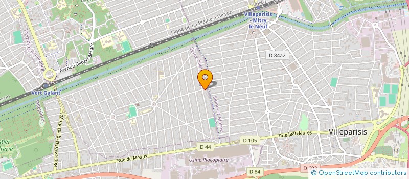 localisation de l'entreprise GLOBAL NET' MULTI SERVICES à TREMBLAY-EN-FRANCE