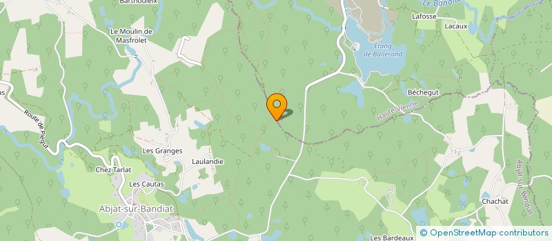 localisation de l'entreprise GLOBAL NOMAD  ABJAT SUR BANDIAT