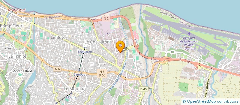 localisation de l'entreprise GLOBAL NORD OPTIC à SAINT-DENIS