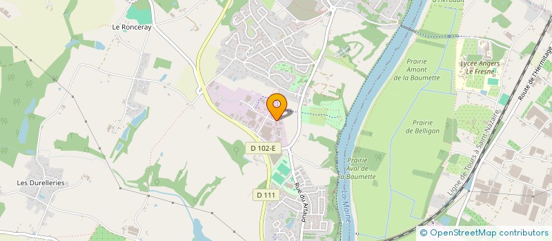 localisation de l'entreprise GLOBAL ORGANISATION  BOUCHEMAINE