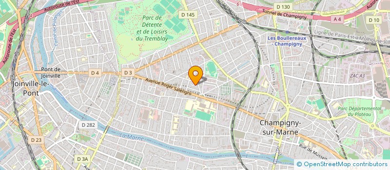 localisation de l'entreprise GLOBAL PACK MULTISERVICE  CHAMPIGNY-SUR-MARNE