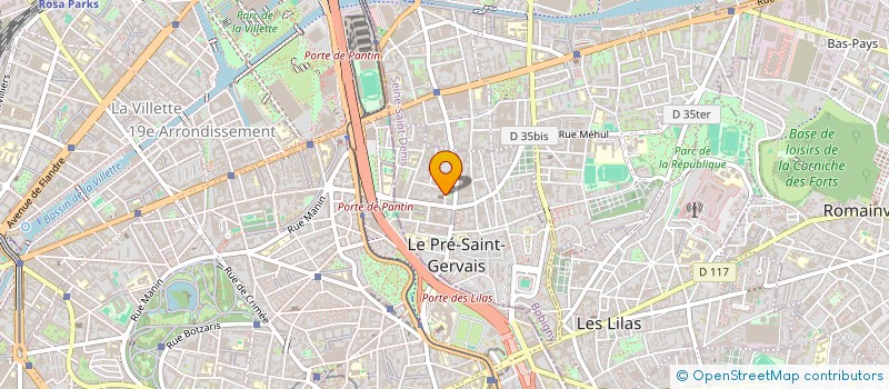 localisation de l'entreprise GLOBAL PARTENARIAT CONSEILS à LE PRE-SAINT-GERVAIS