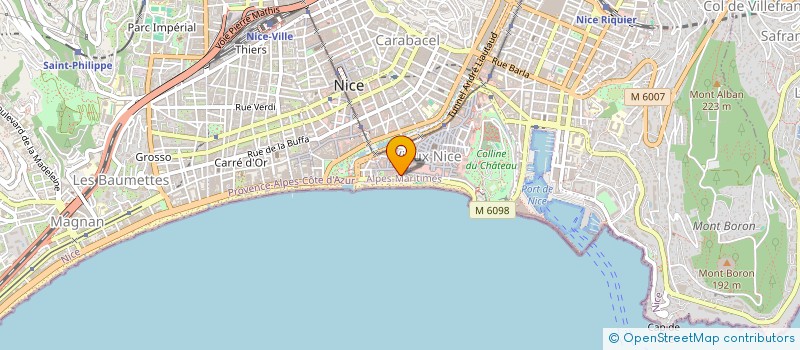 localisation de l'entreprise GLOBAL PATRIMOINE SYSTEM à NICE