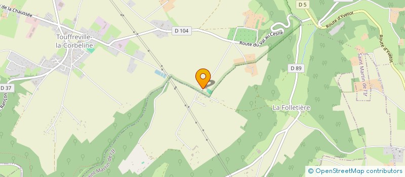 localisation de l'entreprise GLOBAL PGX  TOUFFREVILLE-LA-CORBELINE