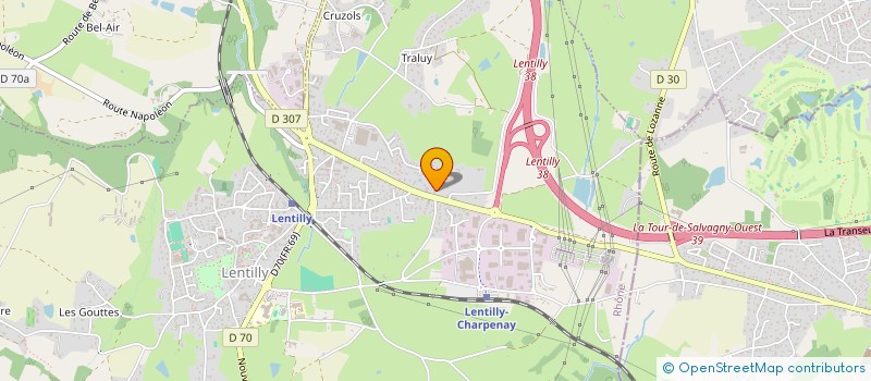 localisation de l'entreprise GLOBAL PHOENIX  LENTILLY