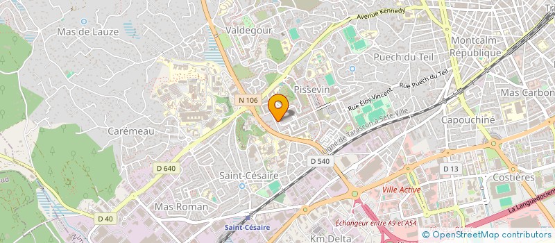 localisation de l'entreprise GLOBAL PHONE  NIMES