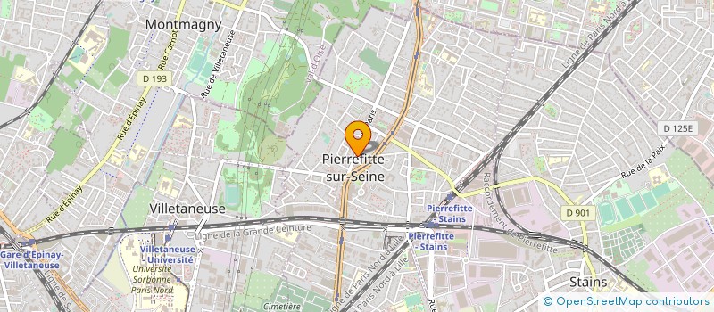localisation de l'entreprise GLOBAL PHONE à PIERREFITTE-SUR-SEINE