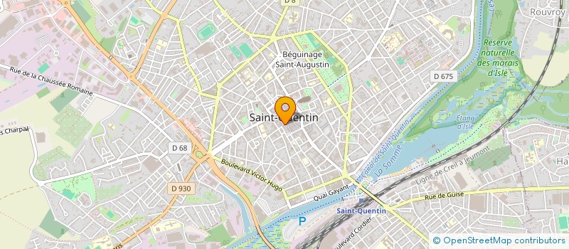 localisation de l'entreprise GLOBAL PHONE SERVICES à SAINT-QUENTIN