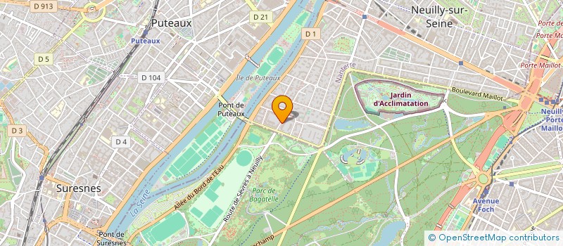 localisation de l'entreprise GLOBAL PLATINIUM SERVICES à NEUILLY-SUR-SEINE